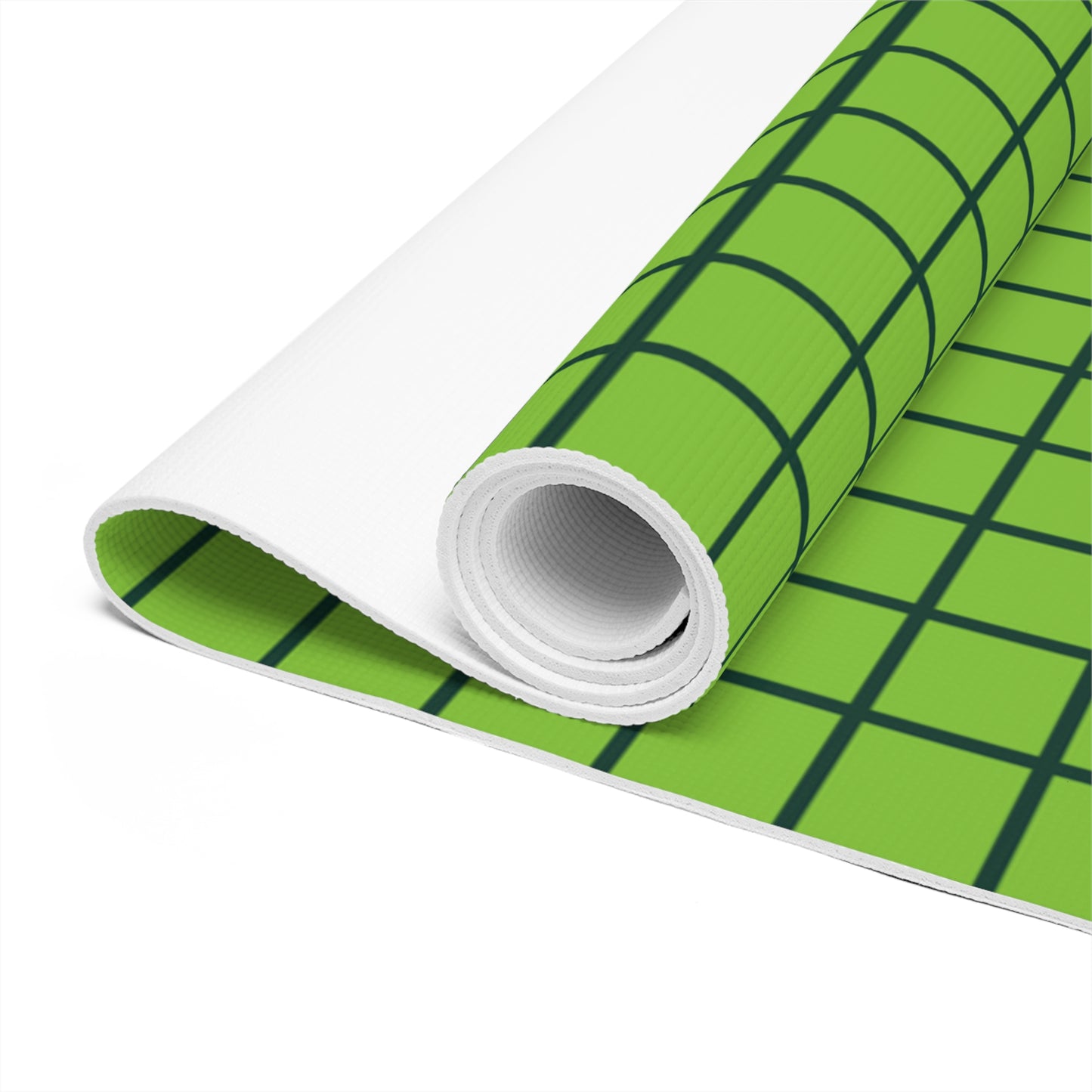 Lime Grid Mat